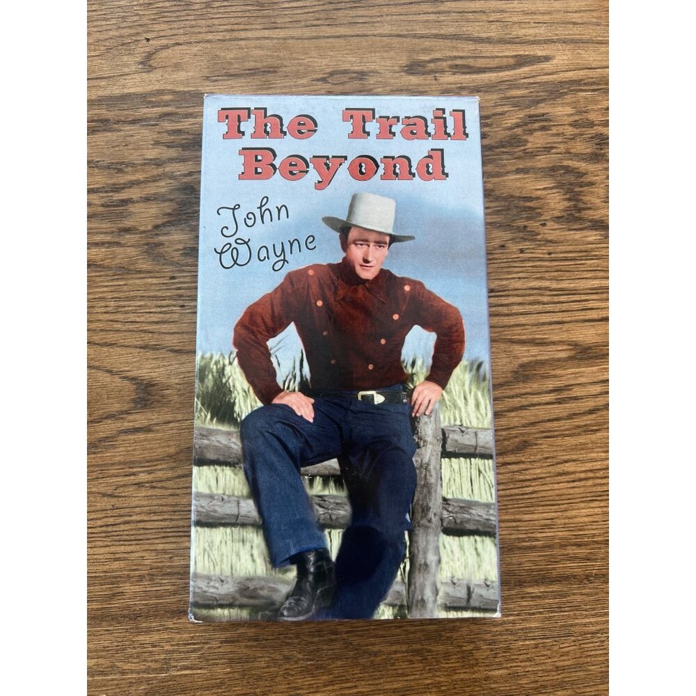 The Trail Beyond 1934 VHS Western John Wayne Noah Berry Jr. Classic Pre-Owned